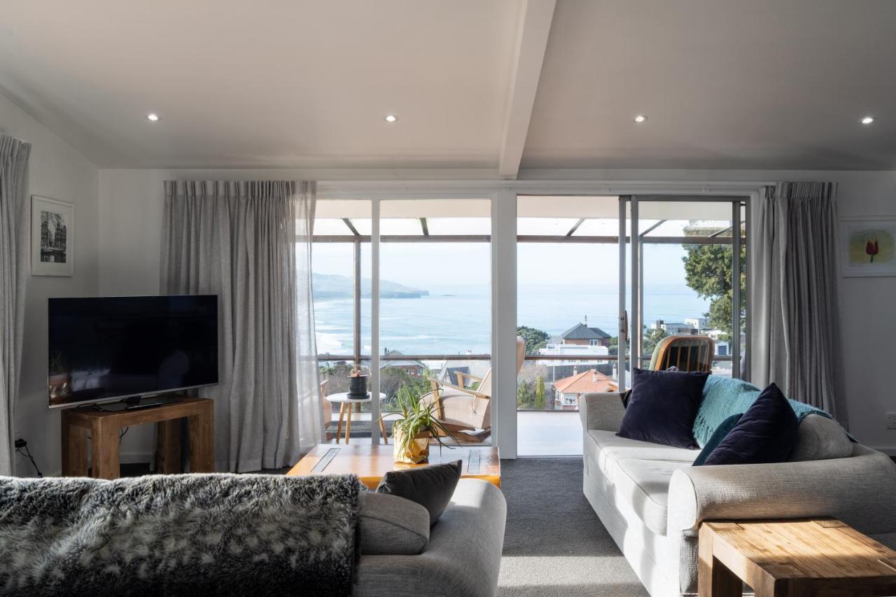 St Clair Beach With Luxury Sea Views Dunedin Exterior photo
